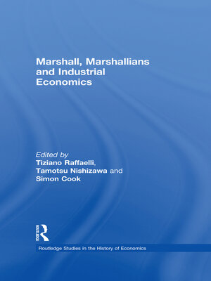 cover image of Marshall, Marshallians and Industrial Economics